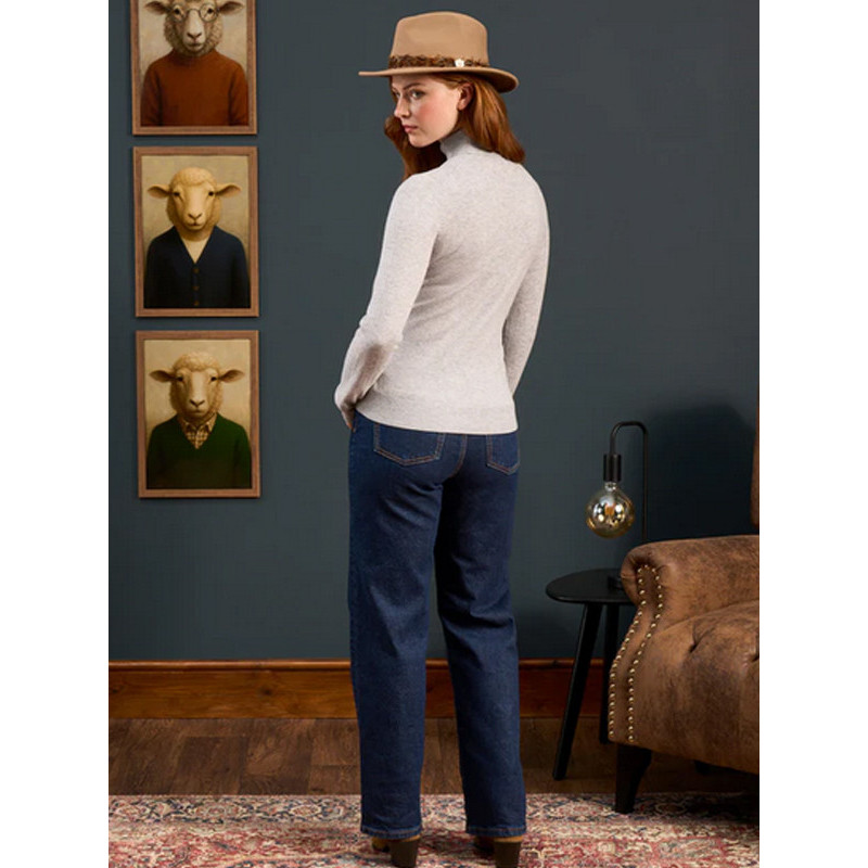 Pull col roulé Clara femme Alan Paine