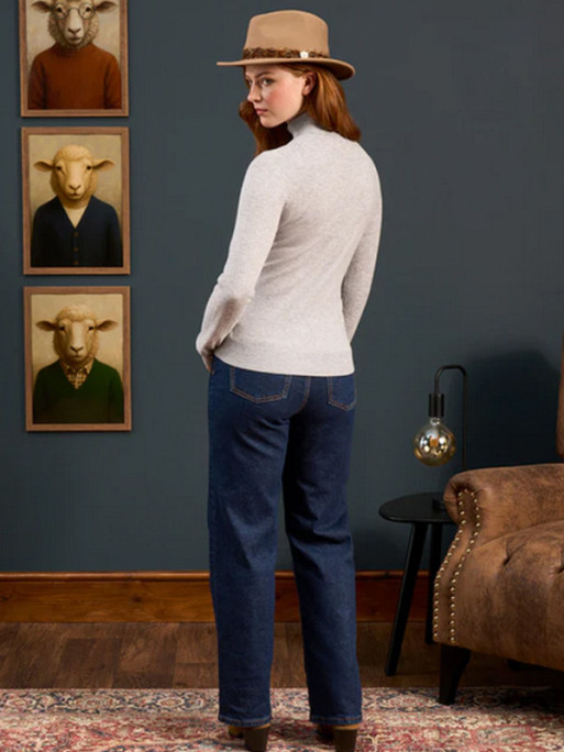 Pull col roulé Clara femme Alan Paine