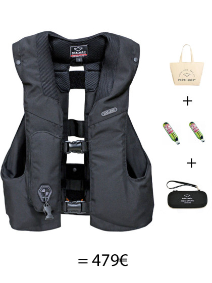 Gilet airbag complet MLV3 Kids Offre Black Friday Hit-Air