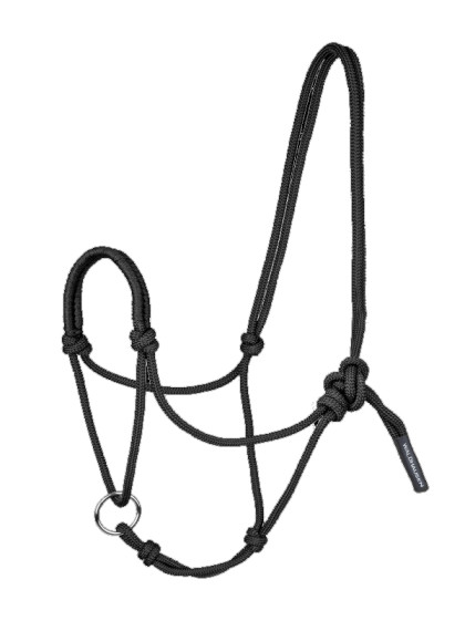 Licol à noeuds avec anneau mobile Waldhausen