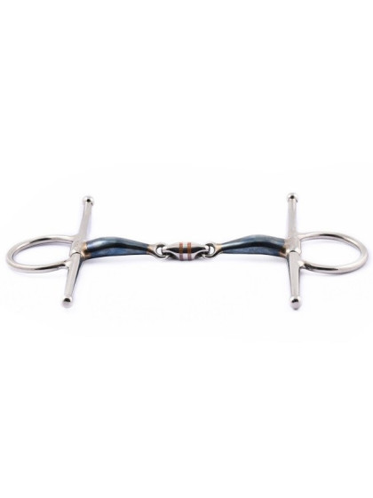 Mors à aiguilles double brisure blue steel Jump'In