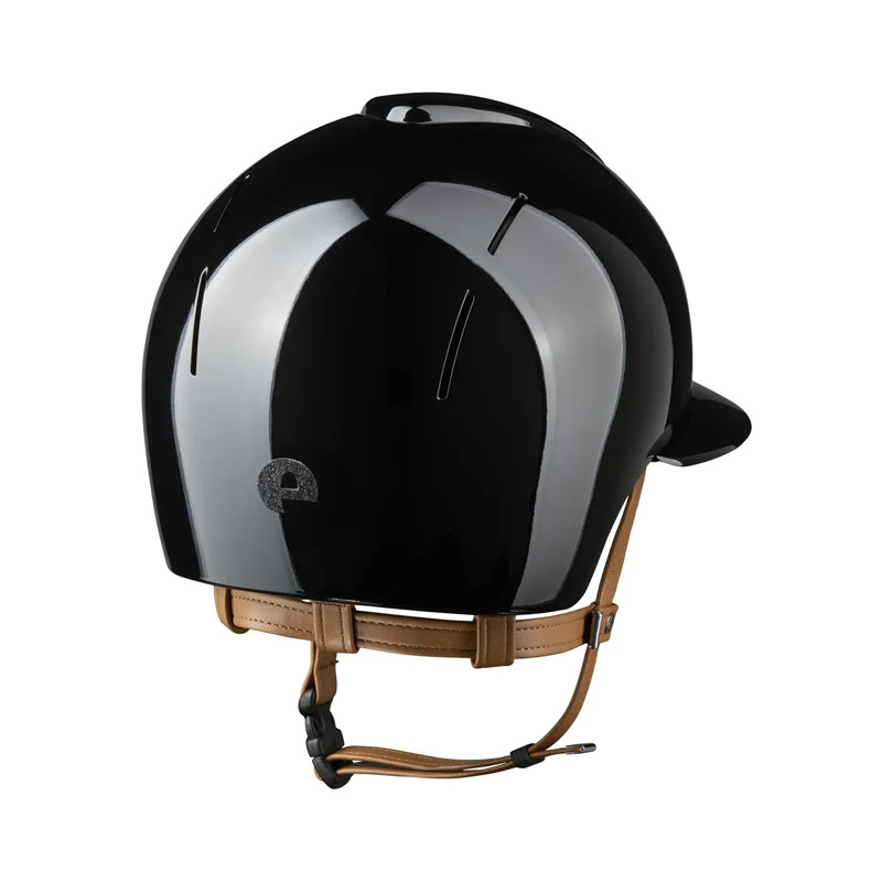 Casque Smart Nova Polish Star visière Polo jugulaire Beige KEP (Mousse obligatoire vendue séparément)