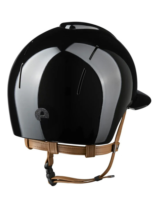 Casque Smart Nova Polish Star visière Polo jugulaire Beige KEP (Mousse obligatoire vendue séparément)