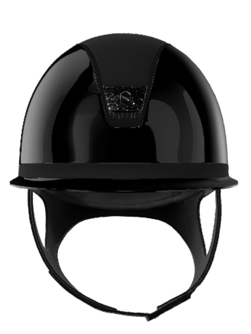 Casque Miss Shield Shadowglossy 2.0 Blason Crystal Fabrick Samshield (Mousse obligatoire vendue séparément)