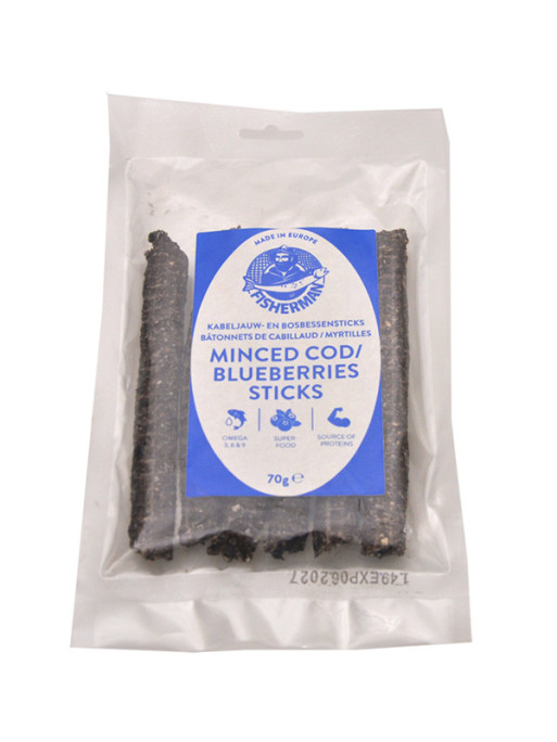 Bâtonnets de cabillaud myrtilles 70g Vadigran