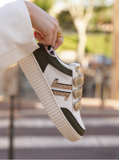 Chaussures CL96C léopard femme CL11 Sneakers