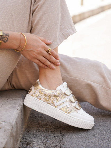 Chaussures CL96 Raffia femme CL11 Sneakers