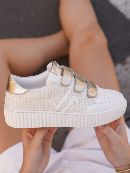 Chaussures CL96 tweed femme CL11 Sneakers