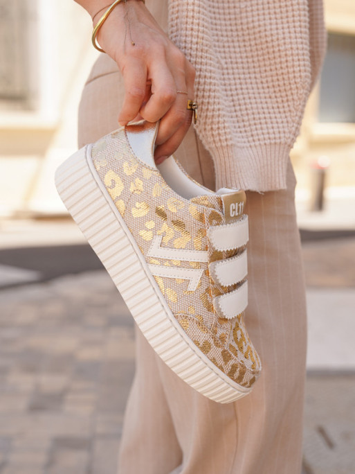 Chaussures CL96 Gold femme CL11 Sneakers