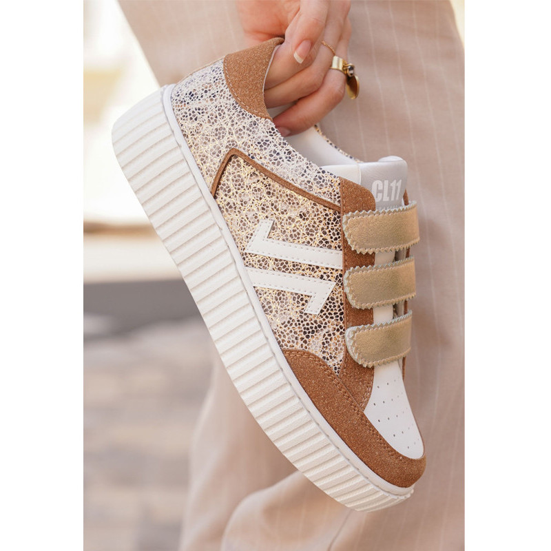 Chaussures CL96 camel femme CL11 Sneakers
