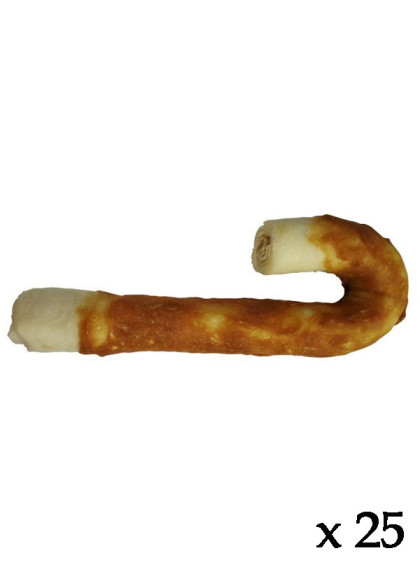 Bâtonnet à mâcher au poulet Chickies 65g (lot de 25)