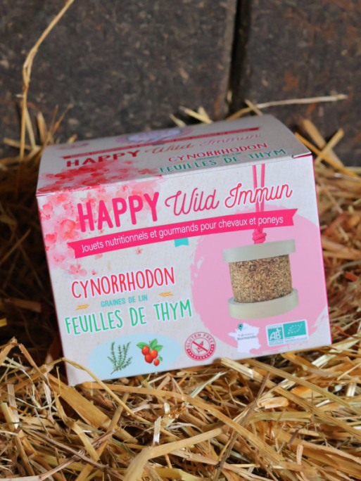 Jouet gourmand à suspendre Happy Wild Immun Happy Crackers