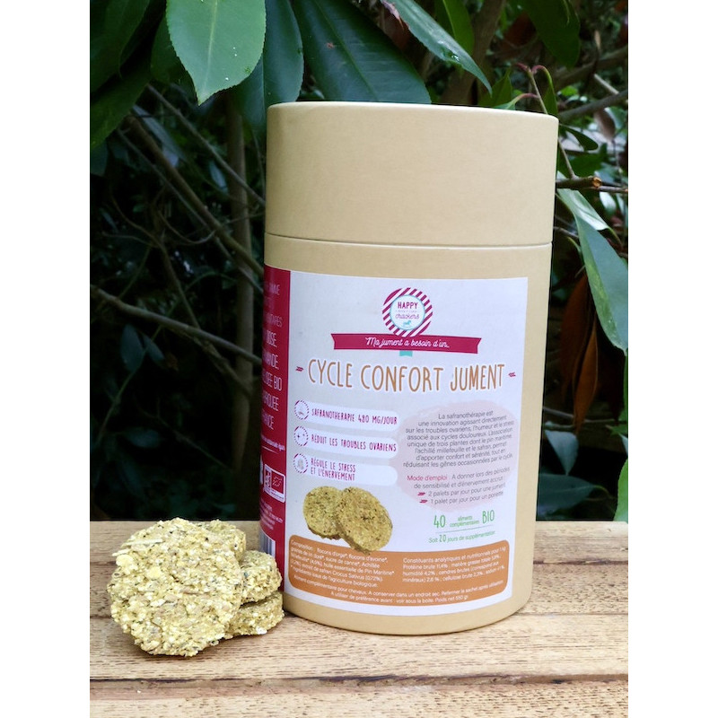 Cycle confort jument bio Happy Crackers