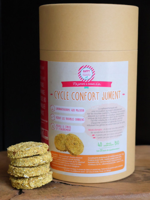 Cycle confort jument bio Happy Crackers