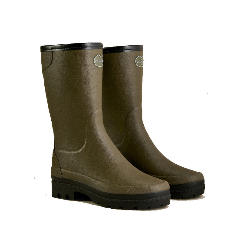 Bottillons Giverny doublés en laine femme Le Chameau