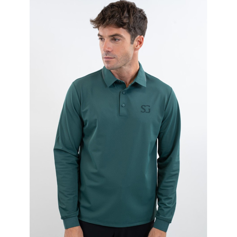 Polo manches longues Alamo homme SG Harcour