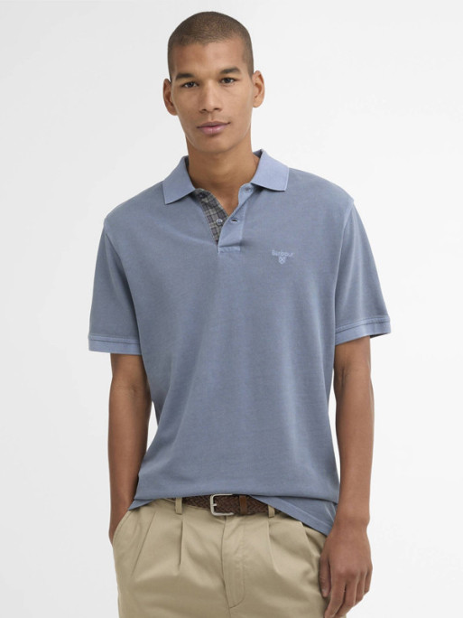 T-shirt tartan Tailored Pique SS26 Barbour