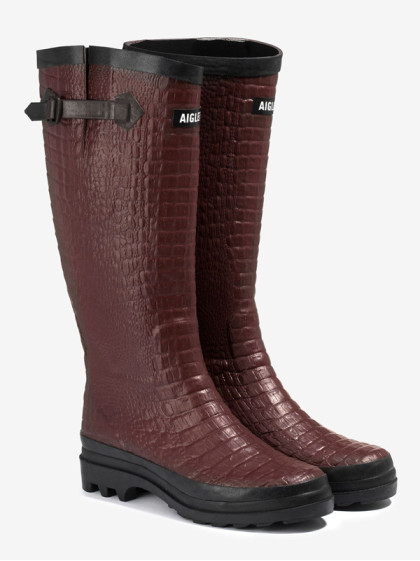 Bottes Aiglentine 2 Croco femme Aigle