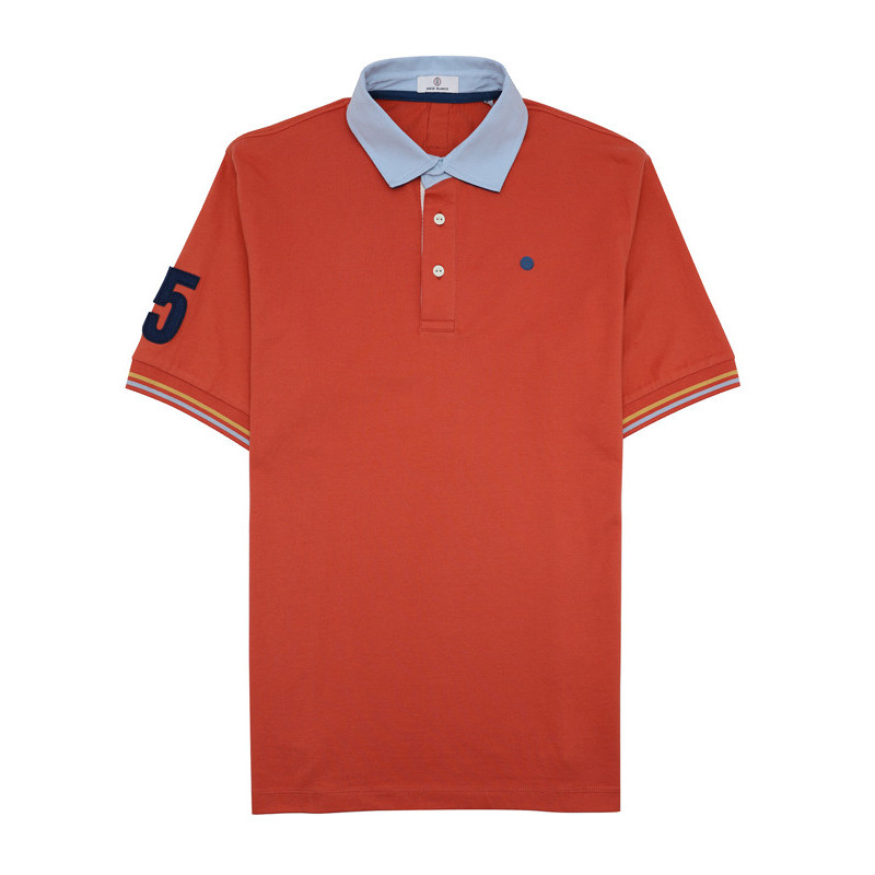 Polo manches courtes Feutrine Serge Blanco