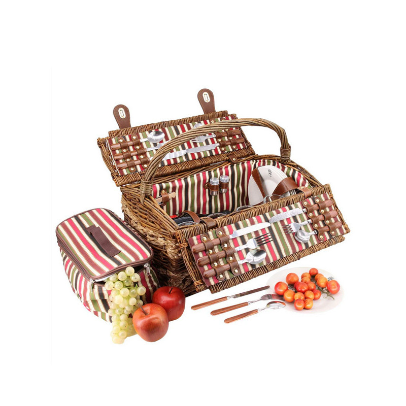 Panier pique-nique Montmartre 4 personnes Les Jardins de la Comtesse