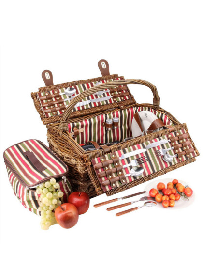 Panier pique-nique Montmartre 4 personnes Les Jardins de la Comtesse