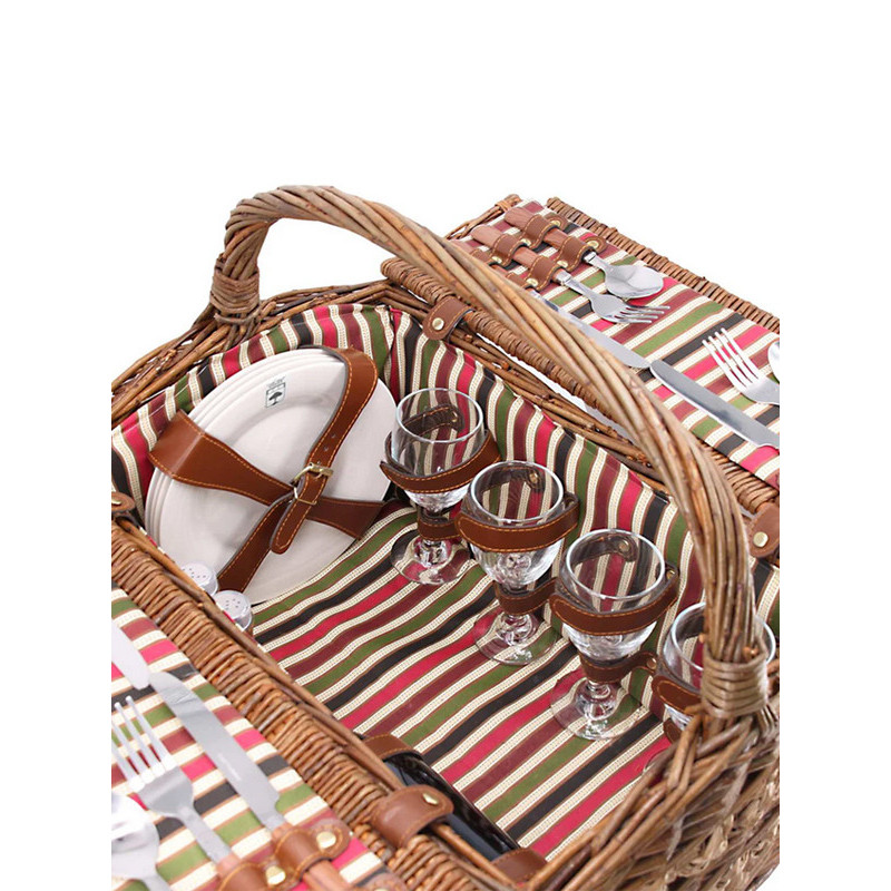 Panier pique-nique Montmartre 4 personnes Les Jardins de la Comtesse