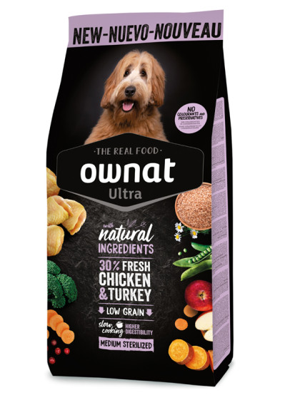 Croquettes Ultra Medium Stérilisé Ownat 14kg