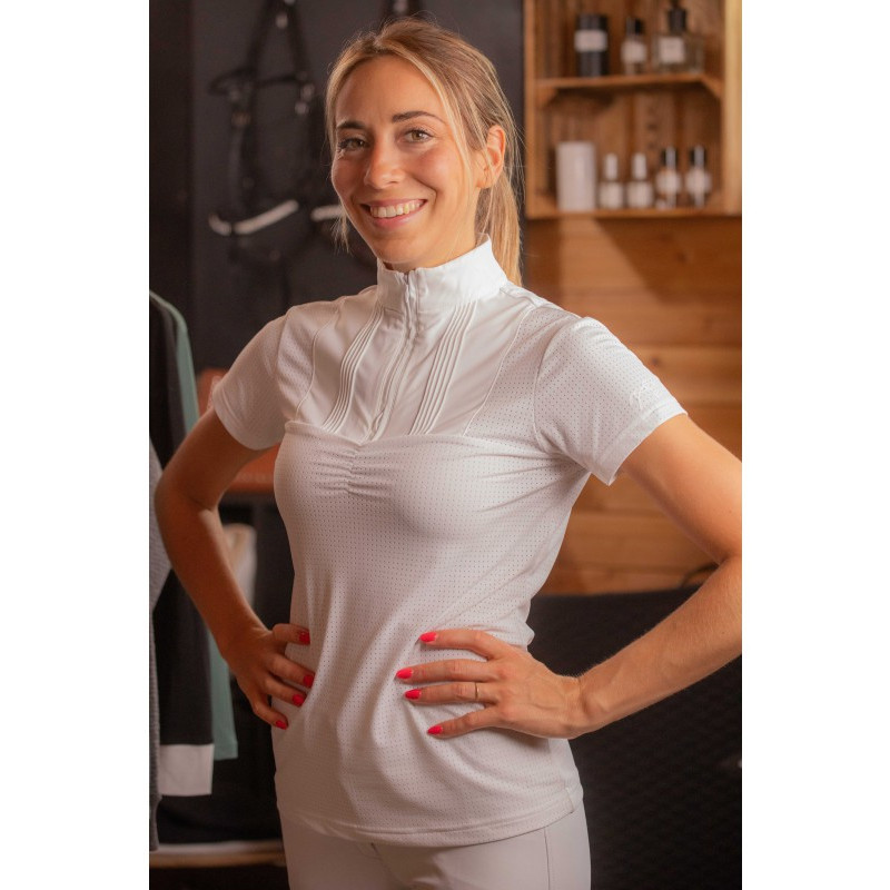 Polo de concours mesh Florence Pénélope