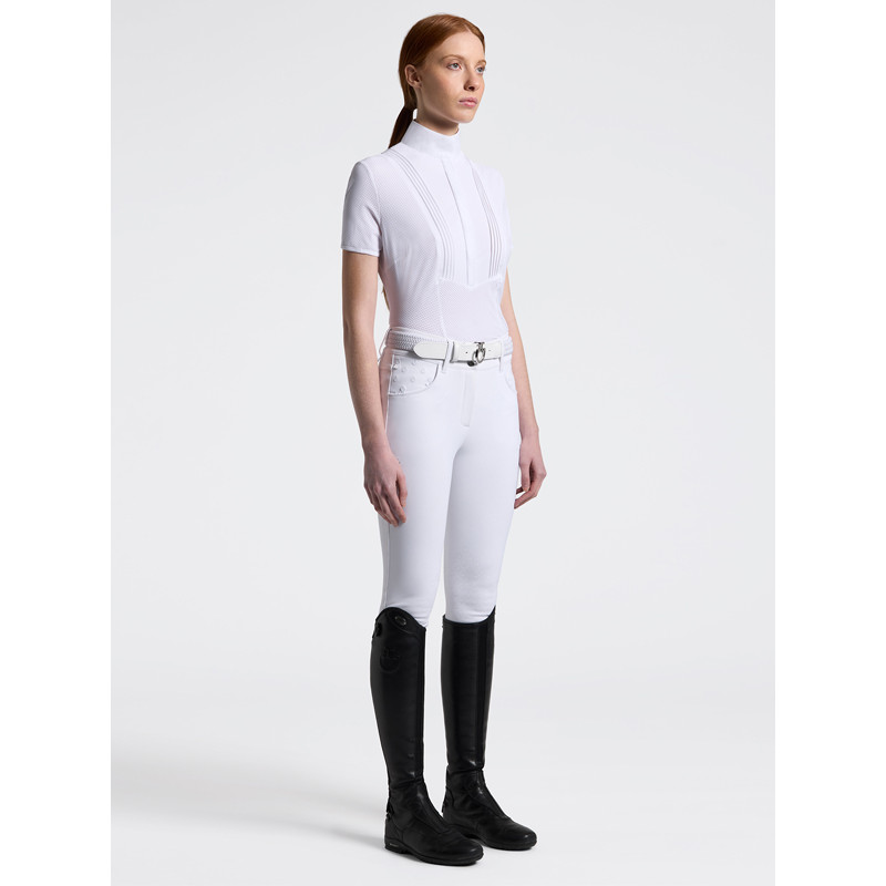 Chemise de concours manches courtes Americain SS26 Cavalleria Toscana