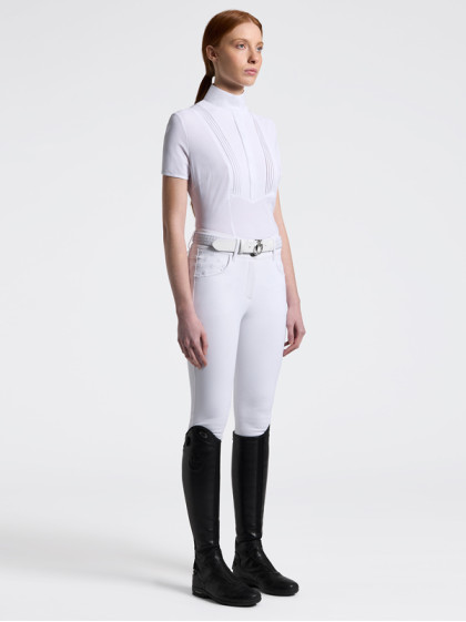 Chemise de concours manches courtes Americain SS26 Cavalleria Toscana