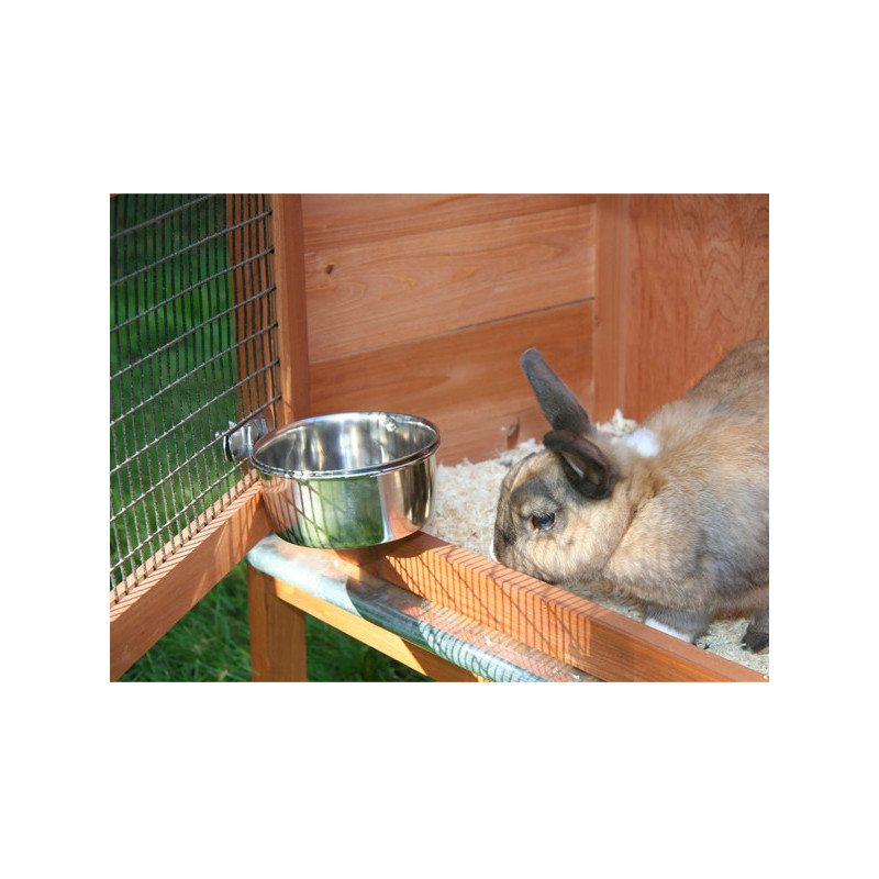 Gamelle inox à visser rongeur 600ml Kerbl