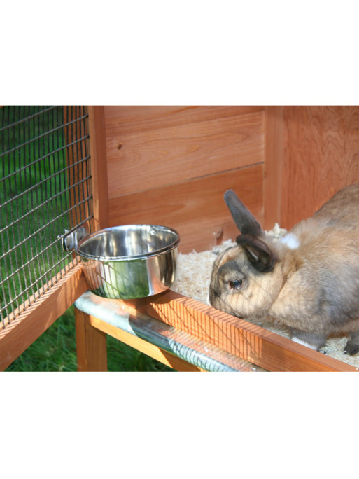 Gamelle inox à visser rongeur 600ml Kerbl