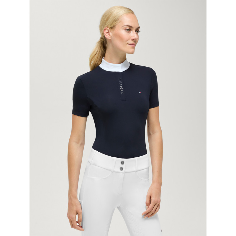Polo de concours manches courtes Selma SS26 Tommy Hilfiger Equestrian