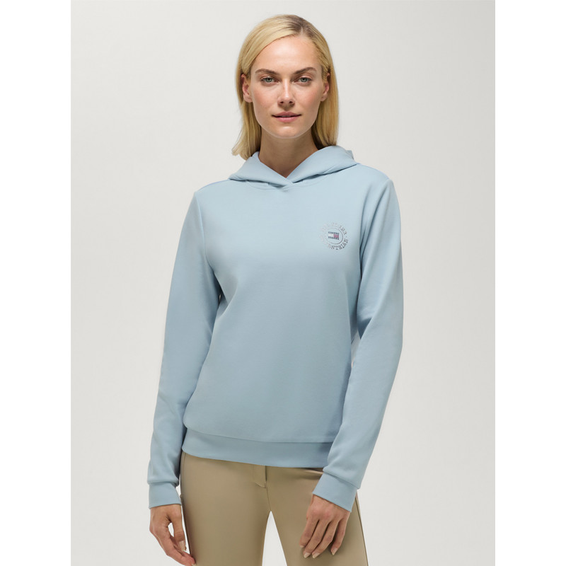 Sweat à capuche Hollywood Rhinestone SS26 Tommy Hilfiger Equestrian