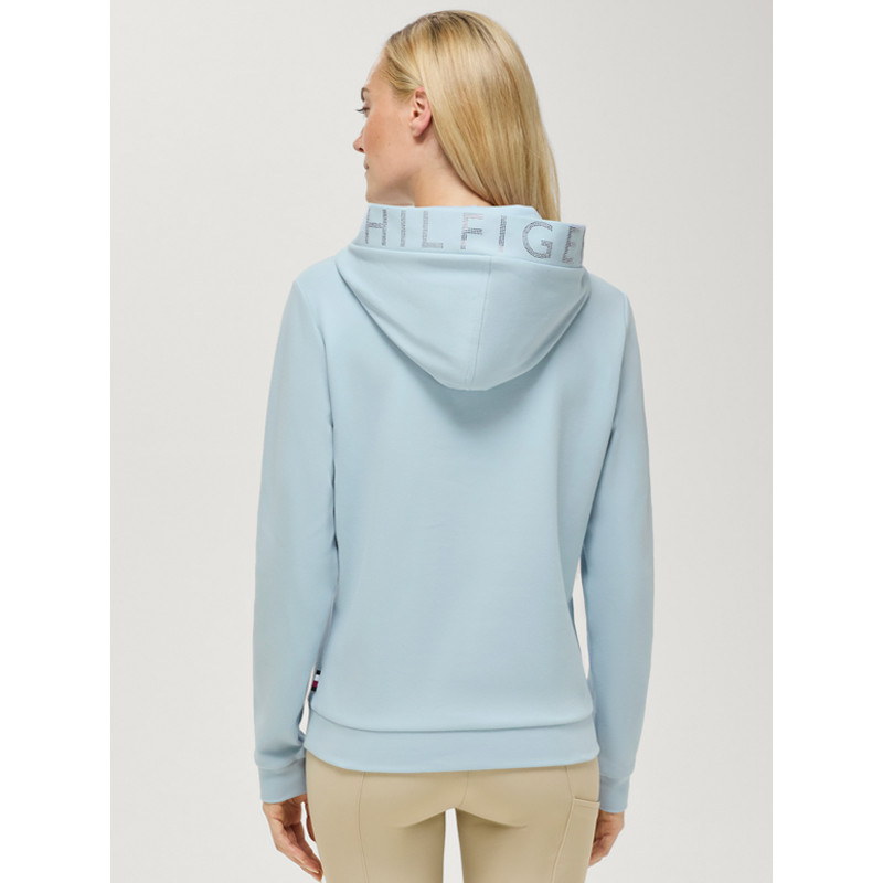 Sweat à capuche Hollywood Rhinestone SS26 Tommy Hilfiger Equestrian