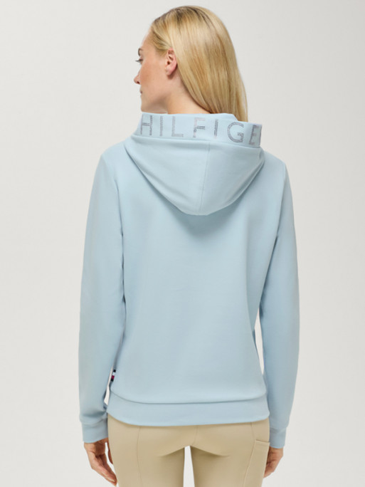 Sweat à capuche Hollywood Rhinestone SS26 Tommy Hilfiger Equestrian