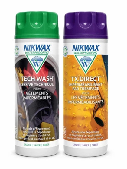 Pack Twin Lessive et imperméabilisant Nikwax