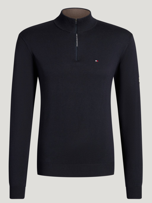 Pull zippé Irvine 1/4 SS26 homme Tommy Hilfiger Equestrian