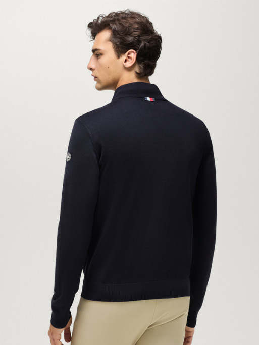 Pull zippé Irvine 1/4 SS26 homme Tommy Hilfiger Equestrian