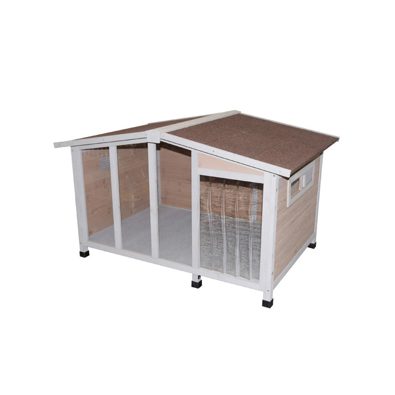 Niche pour chien Overview avec plexiglas Kerbl