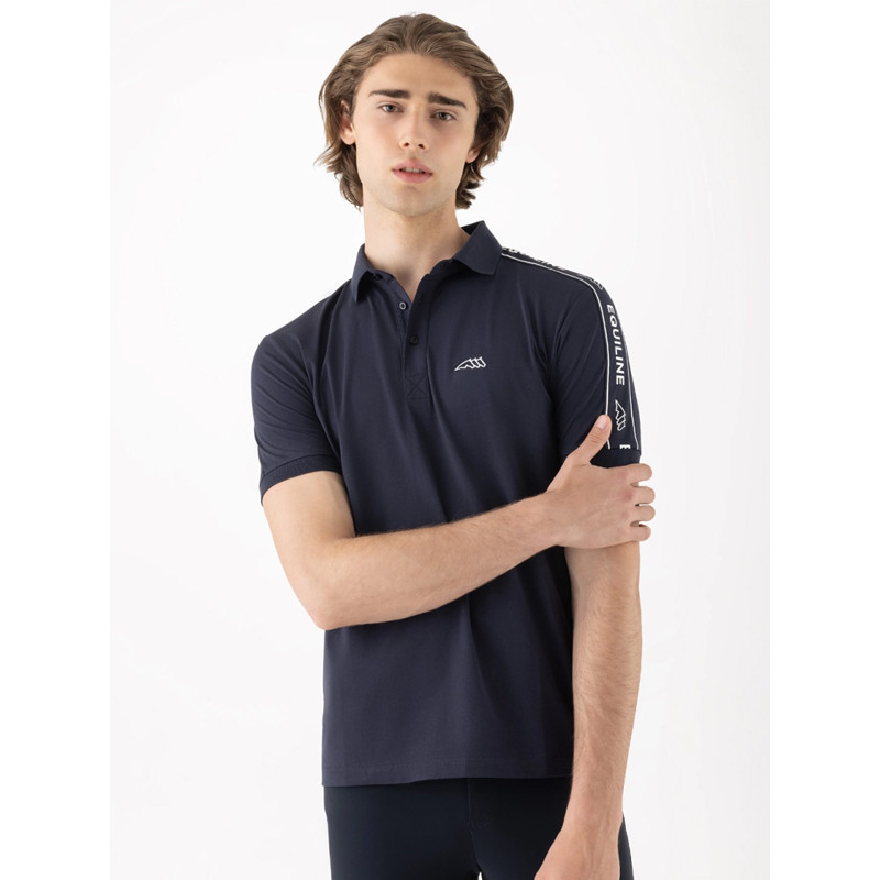 Polo manches courtes homme Eqcravet SS26 Equiline