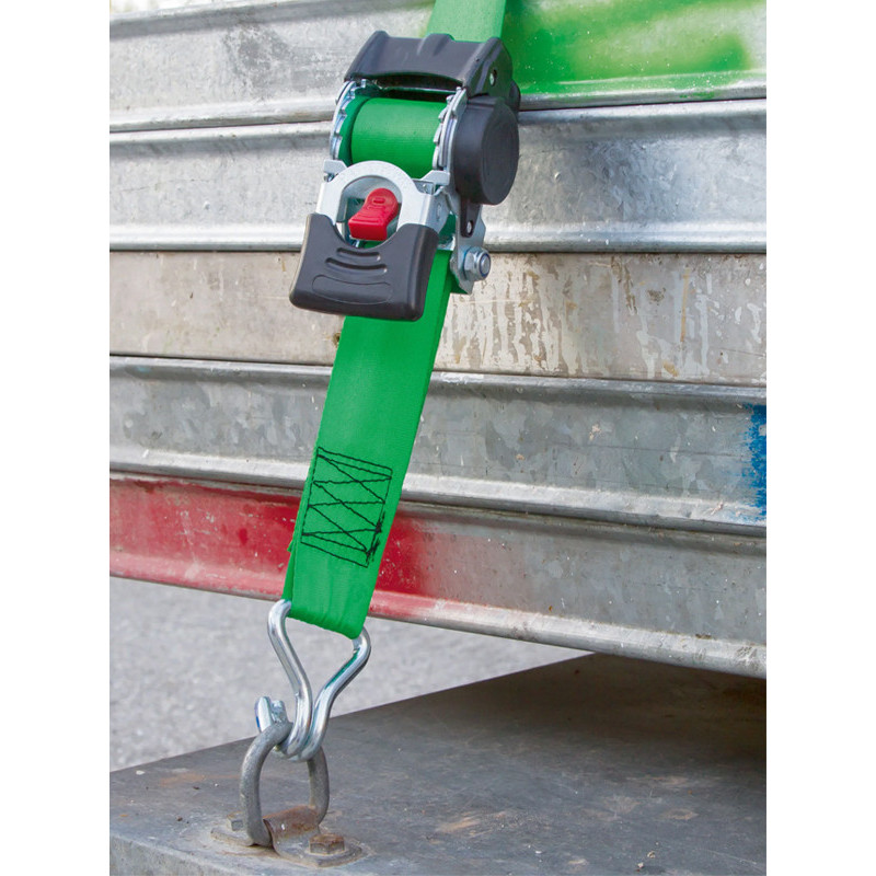 Sangle d'arrimage avec enrouleur Kerbl