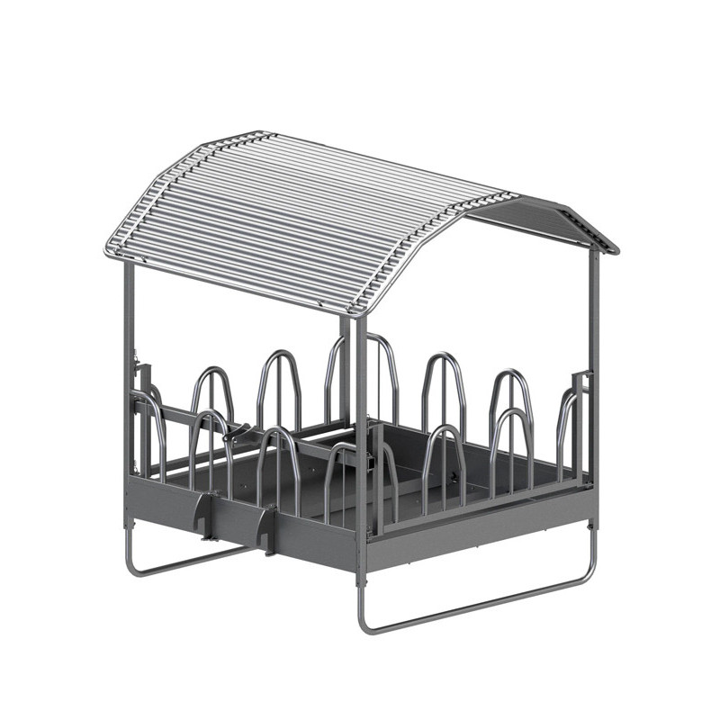 Râtelier rectangle avec cornadis 230x230x250cm Kerbl