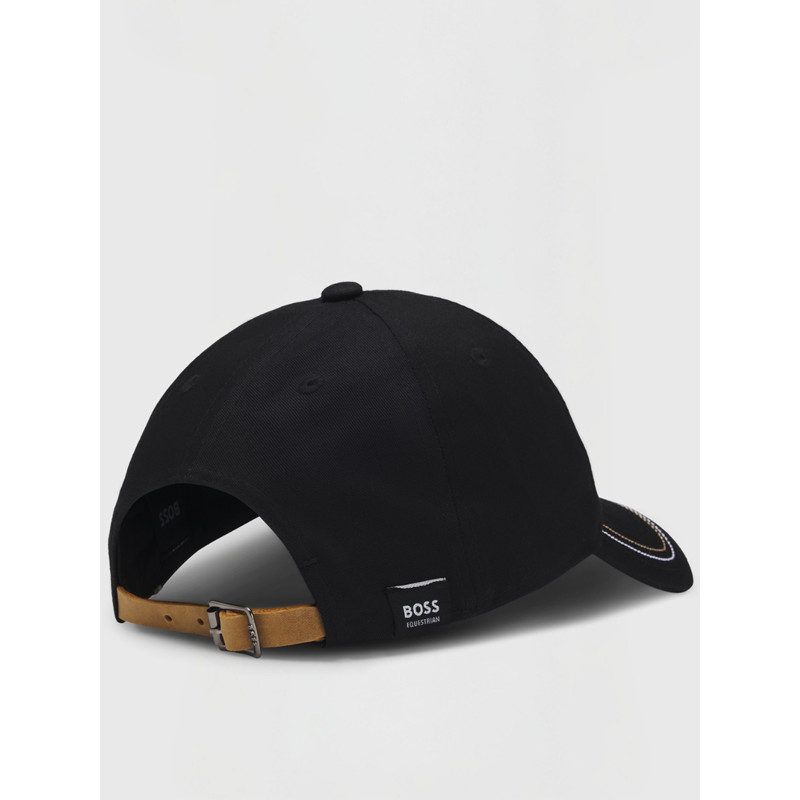 Casquette leather BB Hugo Boss Equestrian