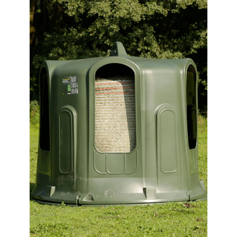 Cloche à foin balles rondes Kerbl