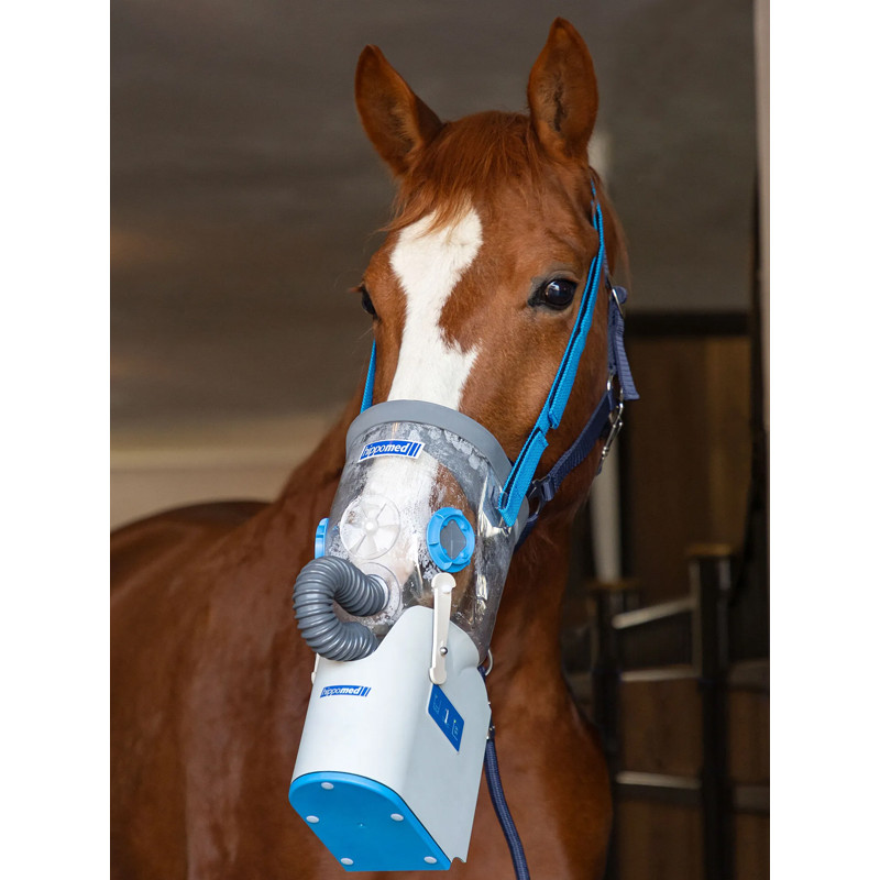 Inhalateur à ultrasons sans fil pour chevaux AirOne Flex Hippomed