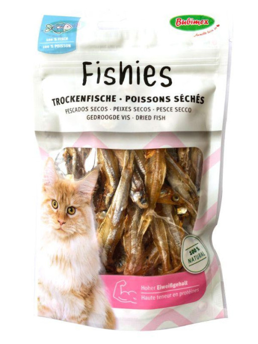 Friandises chat Poissons séchés 50g Bubimex