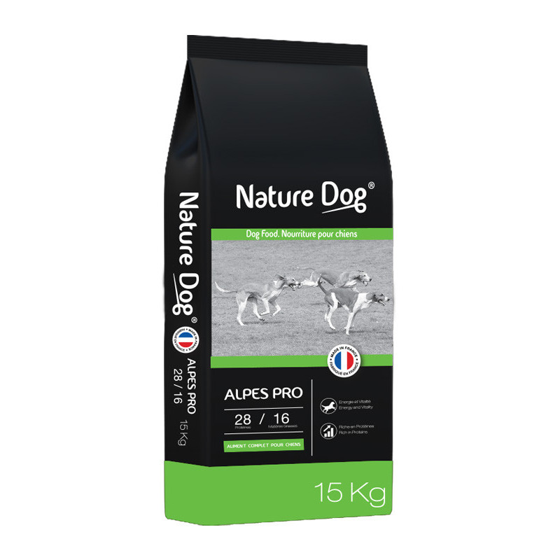 Croquettes Alpes Pro 28/16 Nature Dog 15kg