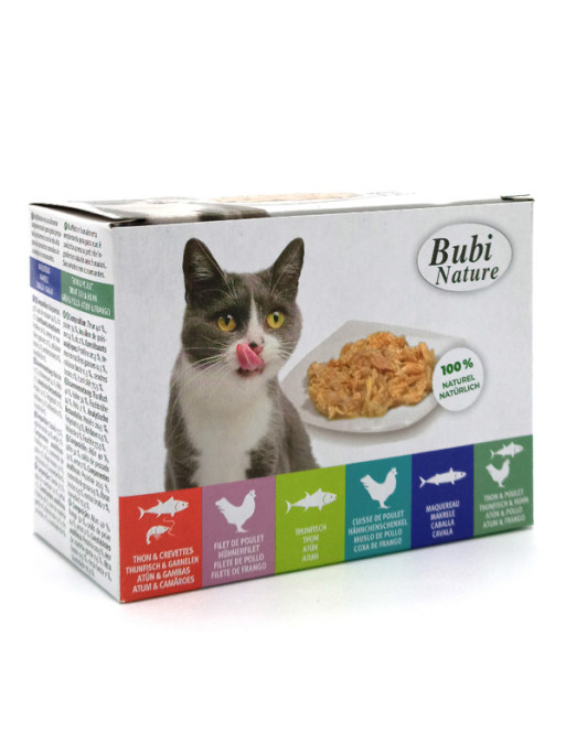 Multi pack Bubi Nature 6 x 70g Bubimex