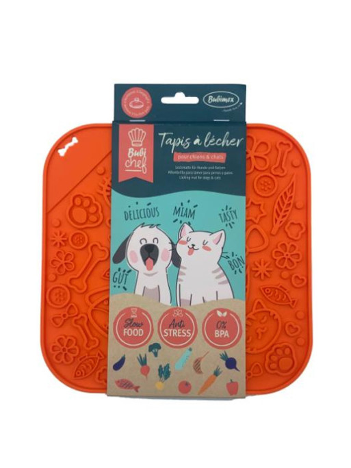 Tapis à lécher BubiChef LickFun Bubimex